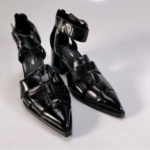 JEFFERY CAMPBELL x FREE PEOPLE CUT OUT HEEL